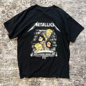 Metallica Summer Sanitarium Tour 2003 Black Unisex T-Shirt Size S-3XL 51